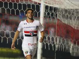 Calleri podría ser el sustituto de Kalinic en la 'Fiore'. EFE/Archivo