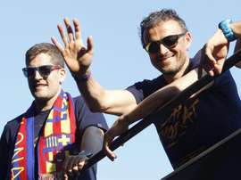 Luis Enrique pode voltar ao comando da Espanha. EFE