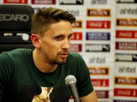 El mediocentro uruguayo disfruta de su nueva etapa en la Serie A. EFE