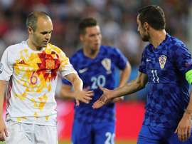 Iniesta et Srna bientôt main dans la main ? EFE/EPA