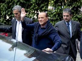 Silvio Berlusconi criticised the current Milan managers. EFE