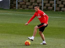 El jugador argentino del Atlético de Madrid Matías Kranevitter. EFE/Archivo