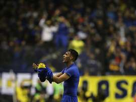 Boca goleó 5-0 a Gimnasia y Tiro en su último partido de la Copa Argentina. EFE/David Fernández