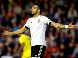 Negredo in action for Valencia. EFE
