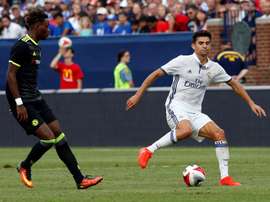 Enzo Zidane has been linked with a loan move to the Premier League. EFE