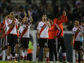 River no fue capaz de imponerse en el Norberto Tomaghello. EFE/Archivo