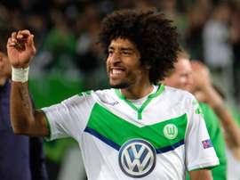 Dante con la camiseta de su último equipo, el VfL Wolfsburgo. EFE/Archivo
