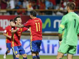 Vitolo et Silva ont géré leur équipe aujourd'hui. AFP