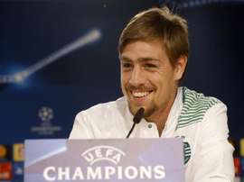 Sebastián Coates é para manter às ordens de Jesus na próxima época. EFE