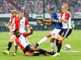 Rashford fue de los pocos que intentó algo en el United. EFE