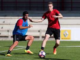 Fran Mérida no estará en Ipurúa ante el Eibar. EFE