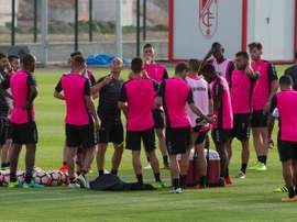 El Granada prepara la visita al Valladolid. EFE