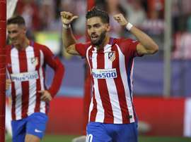 Carrasco foi figura no jogo frente ao Osasuna, quer pelo bis, quer pelo peanlty falhado. Twitter