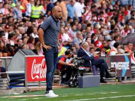 El entrenador del Sporting de Gijón Abelardo Fernández. EFE/Archivo