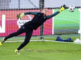 Le gardien du FC Barcelona Marc-Andre ter Stegen. EFE