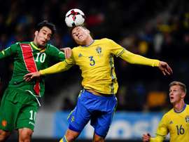Lindelof couldn't continue against Turkey. EFE