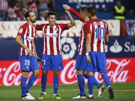 Gaitán e Carrasco, a caminho do campeonato chinês. EFE