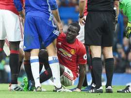 Bailly terá sofrido uma recaída. EFE