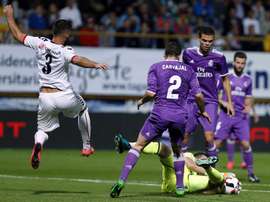 La Cultural Leonesa visita al Madrid en la vuelta de los dieciseisavos de la Copa. EFE