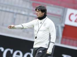 Joachim Löw anunció hoy la convocatoria para los partidos ante Italia y San Marino. EFE/Archivo
