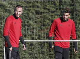 El futbolista de Osasuna no podrá estar ante el Atlético. EFE/Archivo