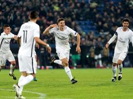 PSG want Meunier to renew. EFE/Archivo