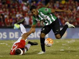 Orlando Berrío dejó una buena sensación en Nacional. EFE