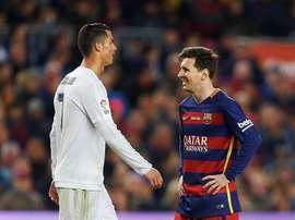 Cristiano y Messi. EFE