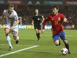 Internacional pela Macedónia próximo de Alvalade. EFE