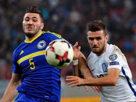 Grecia y Bosnia se repartieron los puntos en este bronco partido. EFE