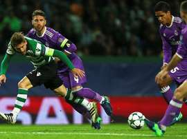 El futbolista portugués tiene contrato con el Sporting hasta junio de 2020. EFE