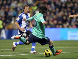 Buigues cree que hacer un buen partido ante el Barça les puede venir bien moralmente al equipo. EFE