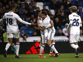 Le Real Madrid s'est offert une belle victoire contre le Cultural Leonesa. EFE