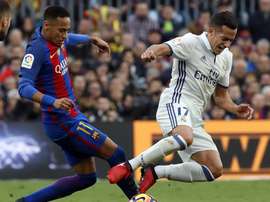 Lucas Vázquez valoró la posibilidad de que el brasileño llegue al Madrid. EFE