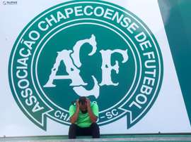 Chapecoense, endeuillé par la catastrophe qui a décimé presque l'intégralité de son équipe. EFE