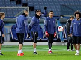 O Real Madrid joga-se o passe à final contra o América. EFE