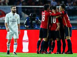 El Kashima estuvo a punto de dar el sorpresón. EFE