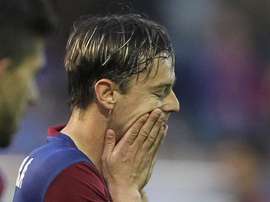 Javi Lara fue jugador del Eibar. EFE/Archivo