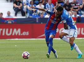 Horas después de dejar el Leganés, Sastre se comprometió con el Huesca. EFE