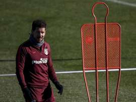 Maxi Rodríguez pensa que o 'Cholo' é um grande treinador. EFE