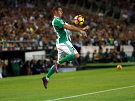 El centrocampista del Betis Joaquín Sánchez durante un partido de Liga. EFE/Archivo