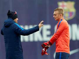 La UEFA continúa confundiendo a Cillessen y Krul. EFE