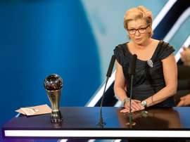 Silvia Neid: Melhor Treinadora no 'The Best' 2016 da FIFA. EFE