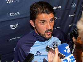 En la imagen, el delantero español David Villa. EFE/Archivo