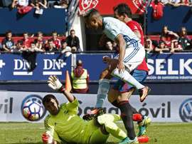 Nauzet se queda fuera de la lista de Osasuna. EFE/Archivo