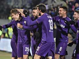 La Fiorentina est neuvième en Serie A, avec 22 points. EFE/EPA