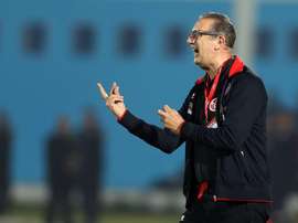 Leekens dirige la selección de Hungría desde octubre de 2017. EFE/Archivo