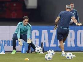 Le gardien de but de Chelsea Asmir Begovic. EFE