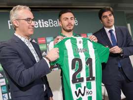 Alin Tosca analizó su debut con el Betis. EFE