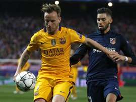 O nome de Rakitic não sai da agenda do Atlético. EFE